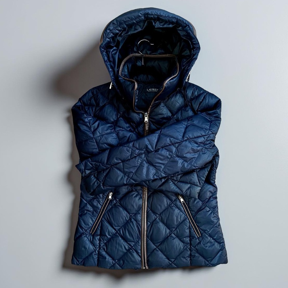 Lauren Ralph Lauren Navy Puffer Jacket